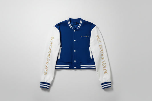 Platinum Hustle Cropped women jackets